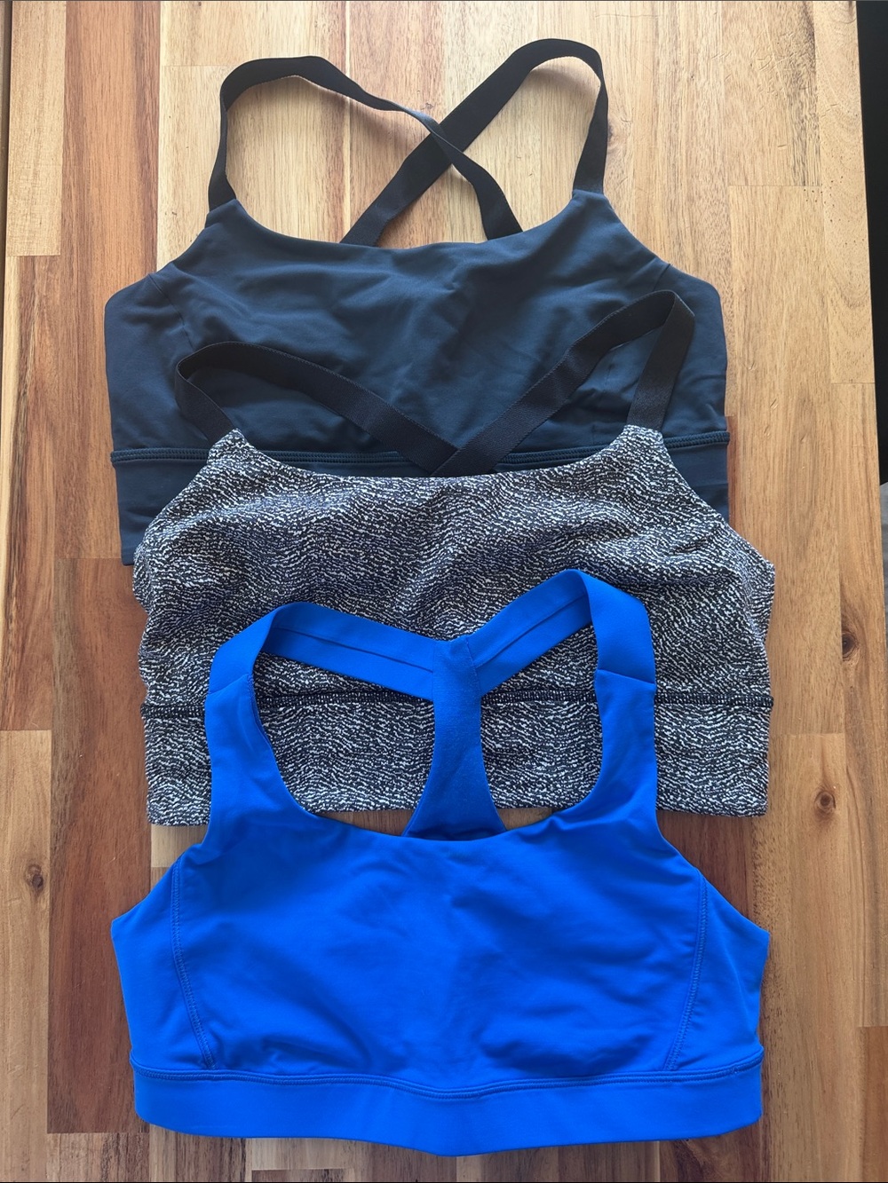Bundle of 3 Lululemon Bras Size 8